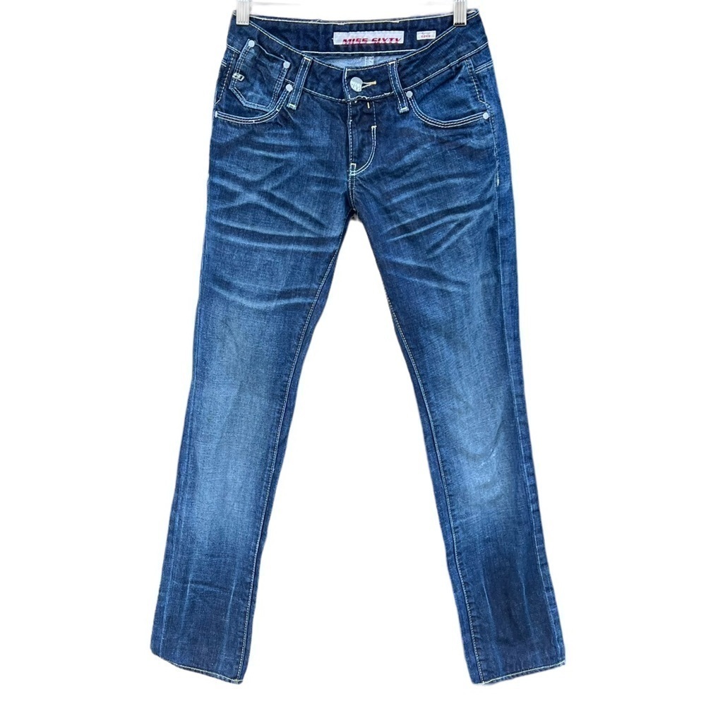 Y2K Miss Sixty Eden Low Rise Jeans Made in Italy Women’s size 25